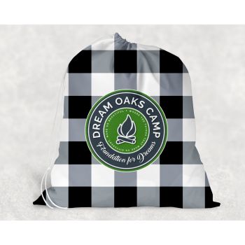 Dream Oaks Camp Buffalo Plaid Laundry Bag