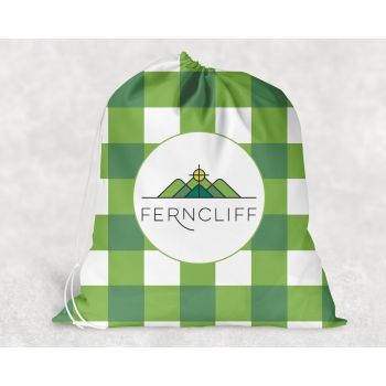 Ferncliff Camp Buffalo Plaid Laundry Bag