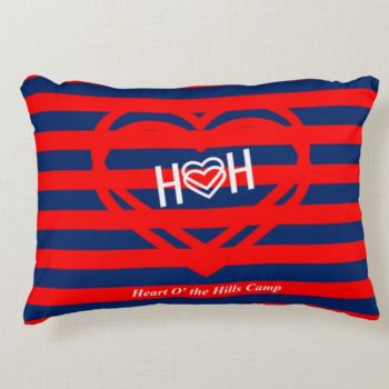 Heart O' the Hills Rugby Stripe Pillowcase